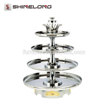 2017 GZ Luxury Hotel Equipment Large Chocolate Fountain Stand